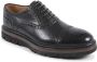 Dee Ocleppo Zwarte Leren Brogue Oxford Schoenen Brown Heren - Thumbnail 2