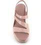 DEL Carlo Nude Sleehak Sandalen Beige Dames - Thumbnail 5