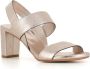 DEL Carlo Platina Leren Sandalen Gray Dames - Thumbnail 3