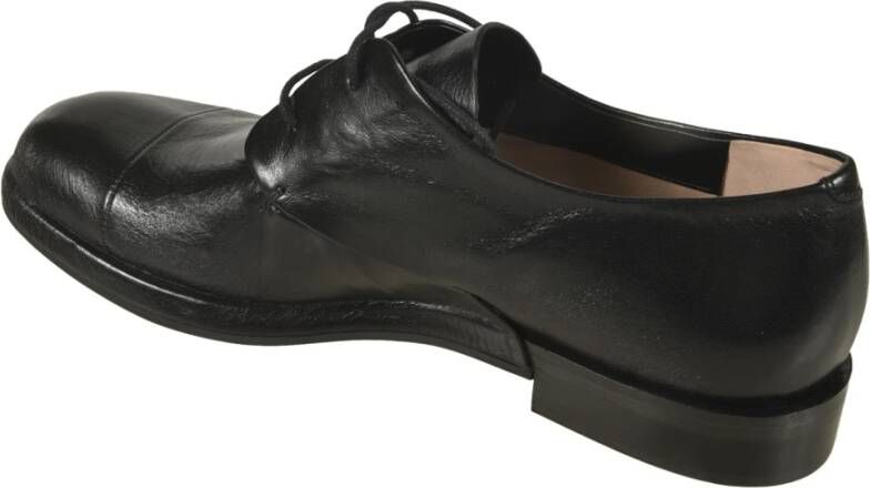 DEL Carlo Zwarte platte schoenen Black Dames