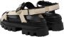 Desigual Comfortabele Velcro Lage Sandalen Black Dames - Thumbnail 3