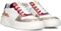 Develab 41882 Lage sneakers Leren Sneaker Meisjes Goud - Thumbnail 6