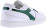 Diadora Basket Cut Cocco Dames Sneakers White Dames - Thumbnail 3