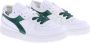 Diadora Basket Cut Cocco Dames Sneakers White Dames - Thumbnail 4