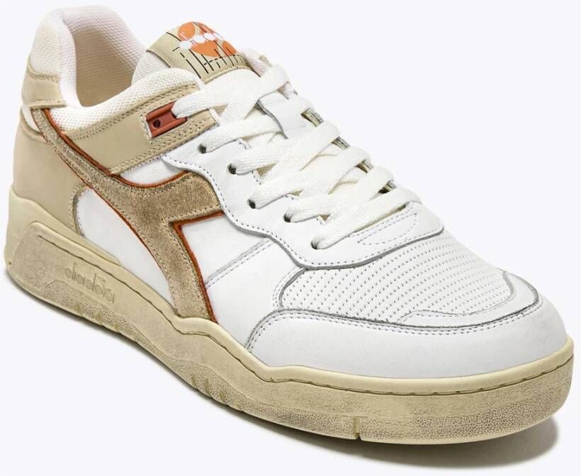 Diadora Beige Candeggiato B.560 Schoenen White Heren