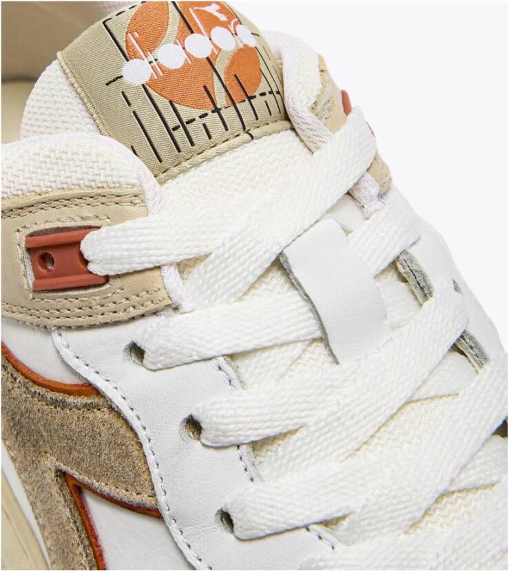 Diadora Beige Candeggiato B.560 Schoenen White Heren