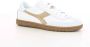 Diadora Beige Metalen Trainer Schoenen White Dames - Thumbnail 2