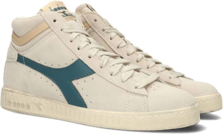 Diadora Beige Suede High Top Sneakers Beige Dames