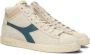 Diadora Beige Suede High Top Sneakers Beige Dames - Thumbnail 3