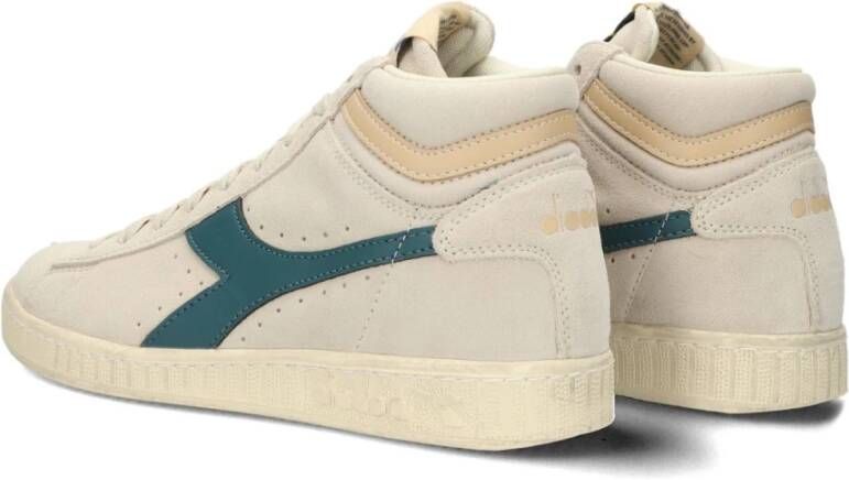 Diadora Beige Suede High Top Sneakers Beige Dames