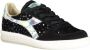 Diadora Zwarte vetersneakers met contrasterende details Black Dames - Thumbnail 2