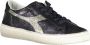 Diadora Elegante Zwarte Vetersneakers met Contrasterende Details Black Dames - Thumbnail 2