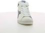 Diadora Blauwe Hoge Top Gewaxte Sneakers White Heren - Thumbnail 3