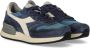 Diadora Blauwe Suede Conquest SW Sneaker Blauw Heren - Thumbnail 2