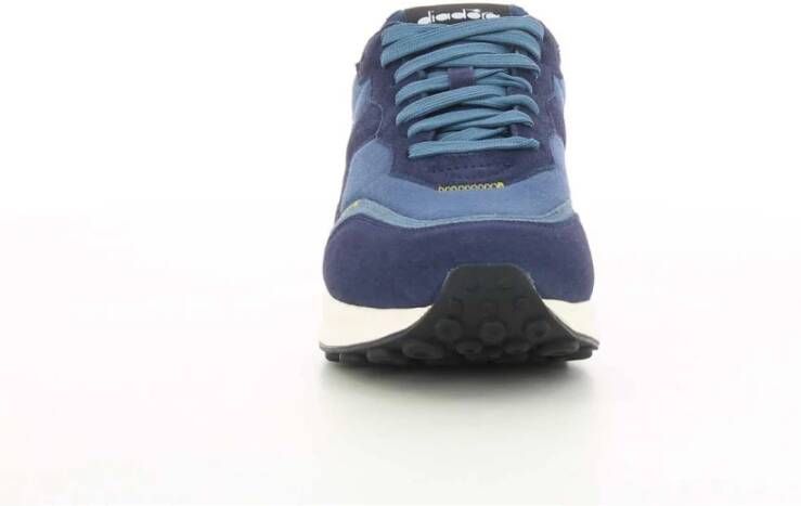 Diadora Blauwe Suède Racingschoenen Blue Heren