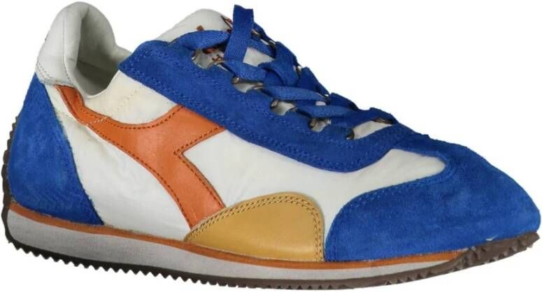 Diadora Blue Fabric Sneaker Blauw Dames