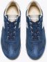 Diadora Canvas Stone Wash Sneakers Blue Heren - Thumbnail 4