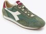 Diadora Stone Wash Canvas Sneakers Green Heren - Thumbnail 6