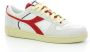 Diadora Rode Leren Sneakers Herfst Winter Stijl Multicolor Heren - Thumbnail 3