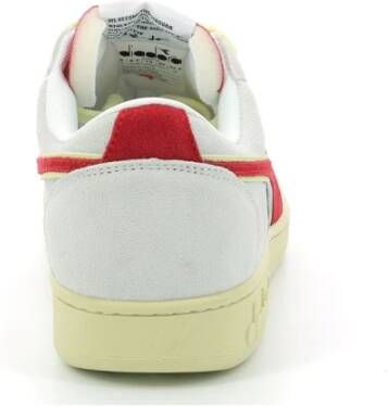 Diadora Comfortabele Lage Sneakers Wit Heren