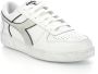 Diadora Magic Basket Low Icona Lage sneakers Leren Sneaker Wit - Thumbnail 114