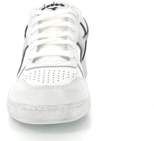 Diadora Comfortabele Leren Lage Sneakers White Dames