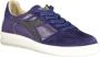 Diadora Blauwe Stoffen Sneaker met Swarovski Kristal Inzetstukken Blue Dames - Thumbnail 2