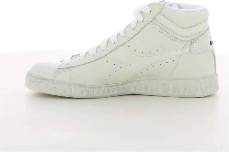 Diadora Dames Witte High Top Sneakers White Dames