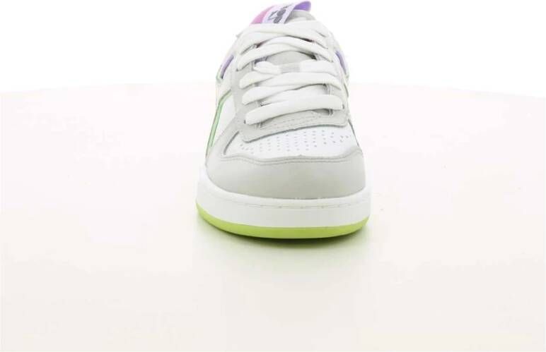 Diadora Damesschoenen Limoen Magic Basket Low Multicolor Dames