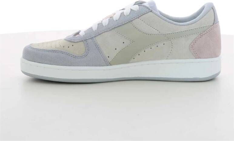 Diadora Witte Magic Basket Low W23 Damessneakers Beige Dames