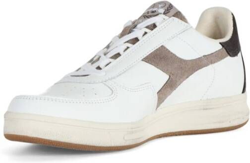 Diadora Elite Torino Leren Sneakers White Heren