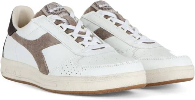 Diadora Elite Torino Leren Sneakers White Heren