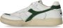 DIADORA Lage Sneakers Heren Led Combi Sneaker Maat: 43 Materiaal: Leer Kleur: Groen - Thumbnail 13