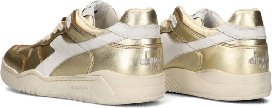 Diadora Gouden Basket Sneakers voor Dames Yellow Dames