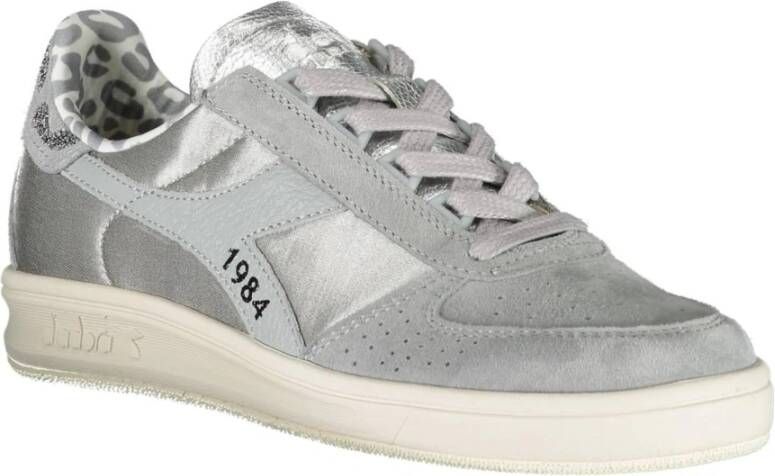 Diadora Gray Fabric Sneaker Grijs Dames