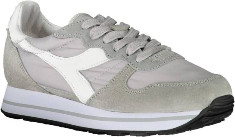 Diadora Gray Fabric Sneaker Grijs Dames