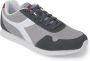 Diadora Grijze Sportieve Veterschoenen Rubberen Zool Gray Heren - Thumbnail 2