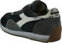 Diadora Grijze Stone Wash Leren Sneakers Gray Heren - Thumbnail 3