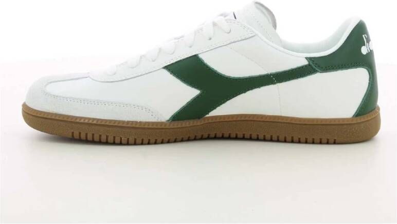 Diadora Groene Trainer H Herenschoenen White Heren