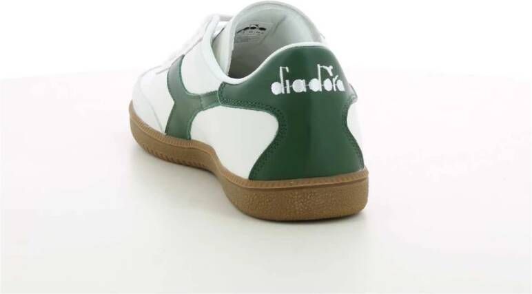 Diadora Groene Trainer H Herenschoenen White Heren