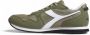 Diadora Herfst Winter Heren Sneakers 100% Textiel Green Heren - Thumbnail 2