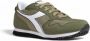 Diadora Herfst Winter Heren Sneakers 100% Textiel Green Heren - Thumbnail 3