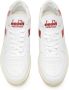 Diadora Heritage mi basket row cut sneakers heren wit c7114 white-garnet leer 43 5 (9+) - Thumbnail 6