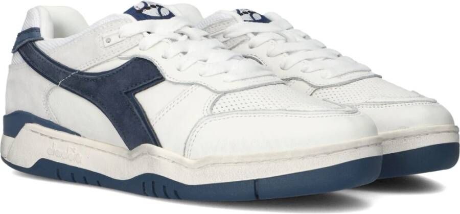 Diadora Heren Lage Sneakers Wit White Heren