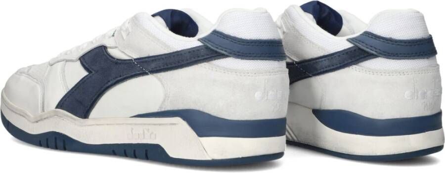 Diadora Heren Lage Sneakers Wit White Heren