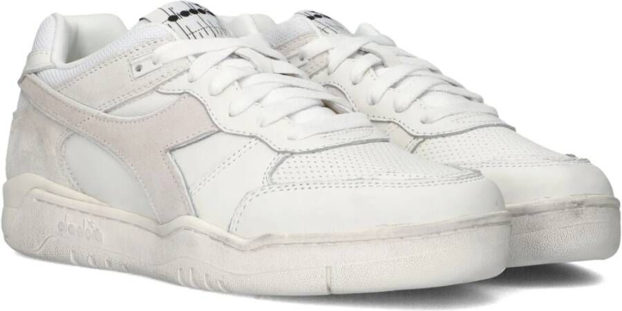 Diadora Heren Lage Sneakers Wit White Heren