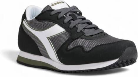 Diadora Herfst Winter Heren Sneakers 100% Textiel Gray Heren