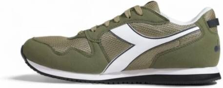 Diadora Herfst Winter Heren Sneakers 100% Textiel Green Heren