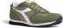 Diadora Herfst Winter Heren Sneakers 100% Textiel Green Heren - Thumbnail 9