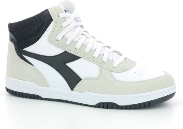 Diadora Hoge Raptor Sneakers Zwart Heren